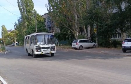 Еще один новый автобус вышел на городской маршрут в Брянке